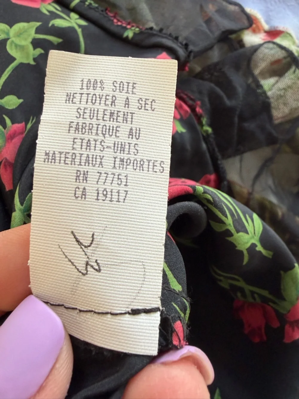 Vintage Black Label Silk Betsy Johnson mini dress size large